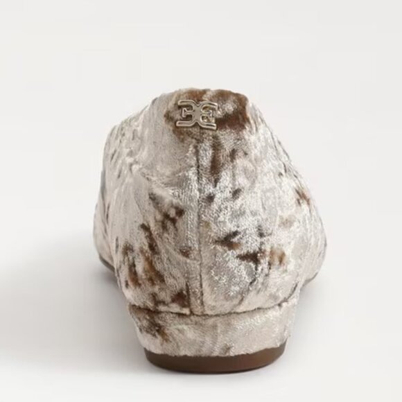 NEW SAM EDELMAN Janina Dress Flats With Ornament Prosecco for women 254 2M4 - Picture 6 of 9